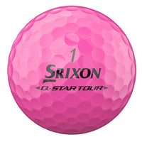 Q-STAR TOUR DIVIDE Golf Balls - White/Pink
