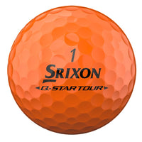 Q-STAR TOUR DIVIDE Golf Balls - Yellow/Orange