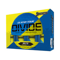 Q-STAR TOUR DIVIDE Golf Balls - Yellow/Blue