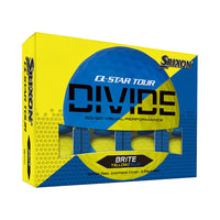 Q-STAR TOUR DIVIDE Golf Balls - Yellow/Blue