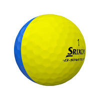 Q-STAR TOUR DIVIDE Golf Balls - Yellow/Blue