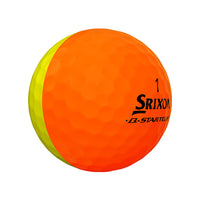 Q-STAR TOUR DIVIDE Golf Balls - Yellow/Orange