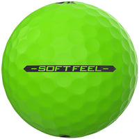SOFT FEEL BRITE Golf Balls - Brite Green