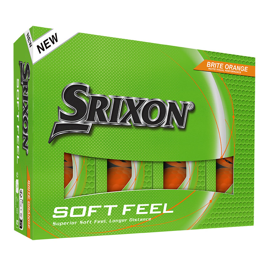 SOFT FEEL BRITE Golf Balls - Brite Orange
