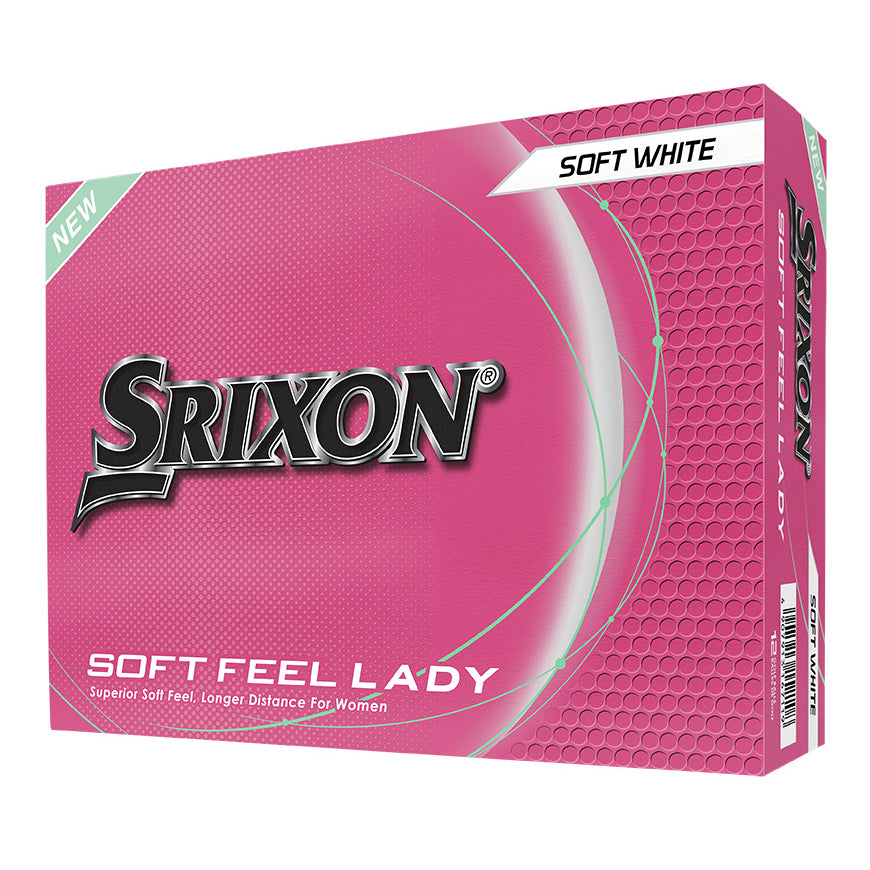Srixon Soft Feel Lady Golf Balls - Pink