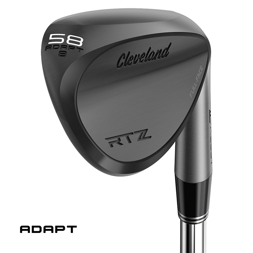 Custom RTZ Black Satin Wedge