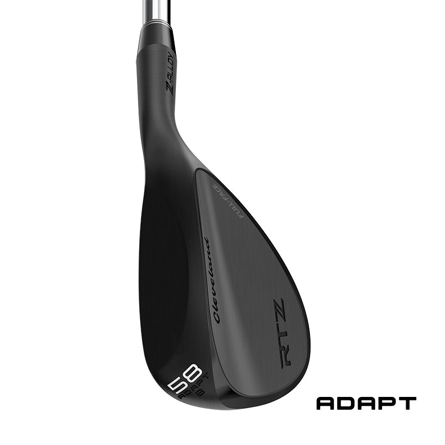 Compensées RTZ personnalisées en satin noir.