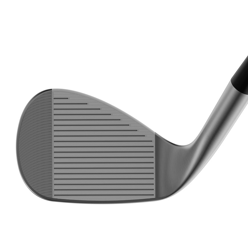 Custom RTZ Black Satin Wedge