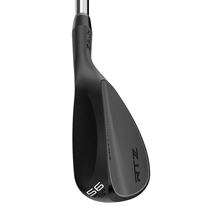 RTZ Black Satin Wedge