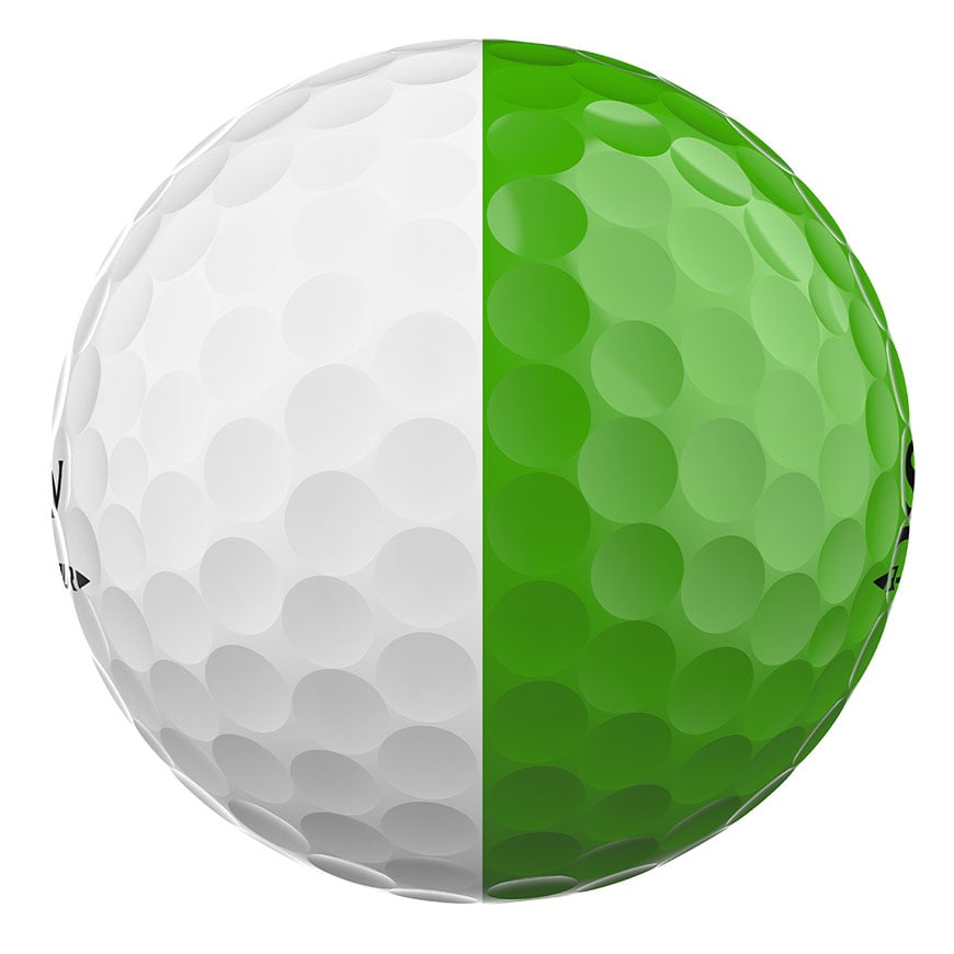 Q-STAR TOUR DIVIDE Golf Balls - White/Green
