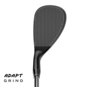 RTZ 2 Black Satin Wedge
