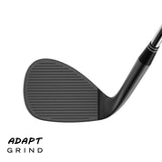 RTZ 2 Black Satin Wedge