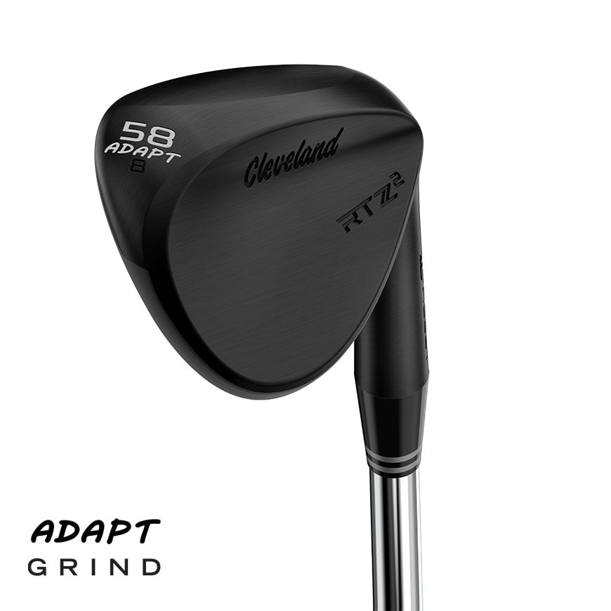 RTZ 2 Black Satin Wedge