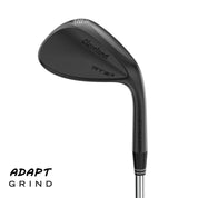 RTZ 2 Black Satin Wedge
