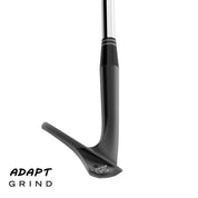 RTZ 2 Black Satin Wedge