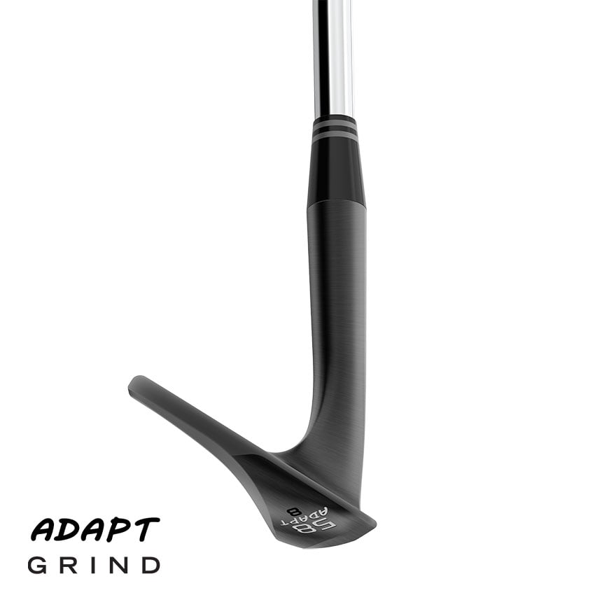 RTZ 2 Black Satin Wedge