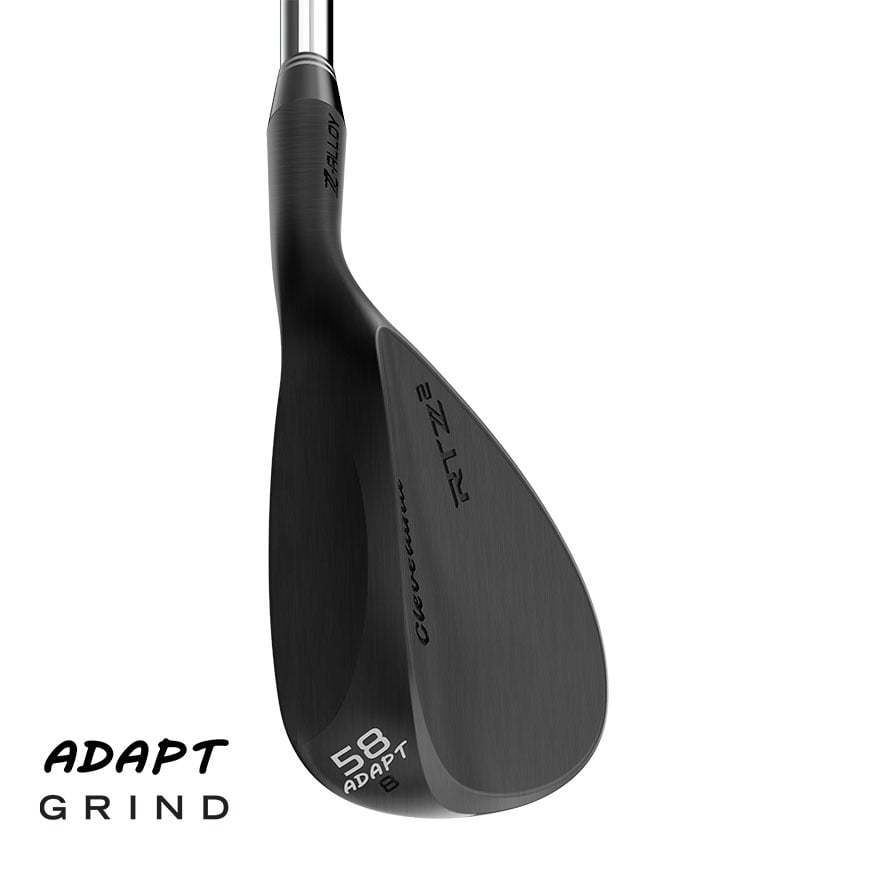 RTZ 2 Black Satin Wedge