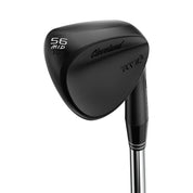 RTZ 2 Black Satin Wedge
