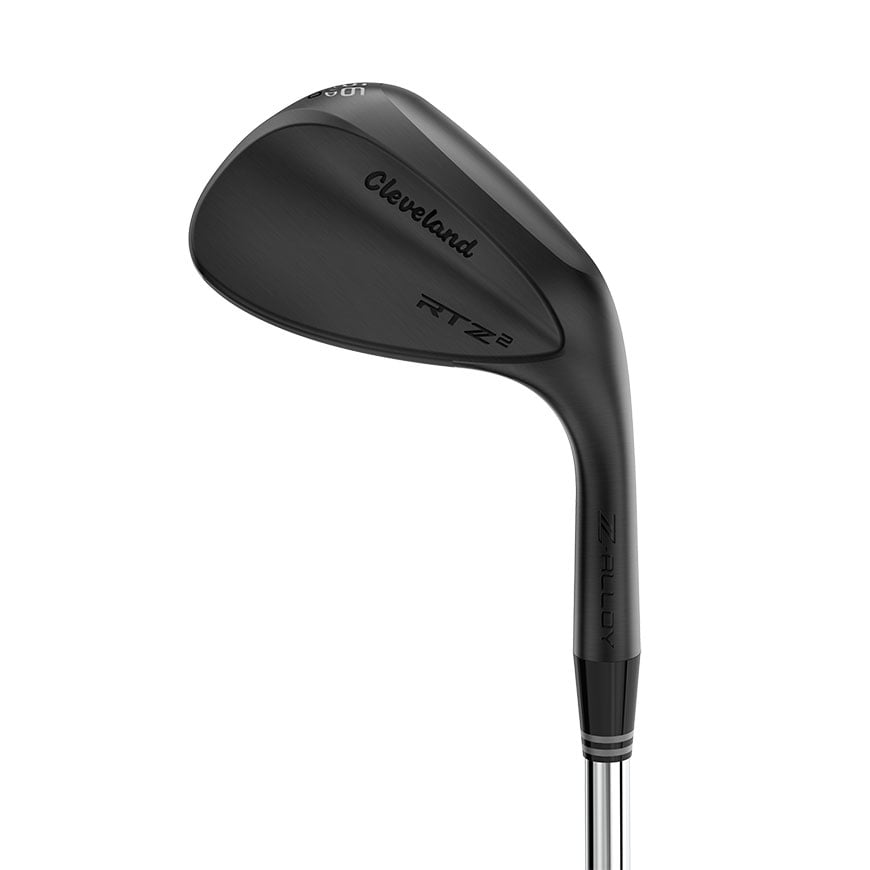 RTZ 2 Black Satin Wedge