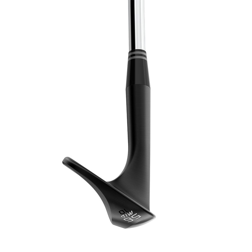 RTZ 2 Black Satin Wedge