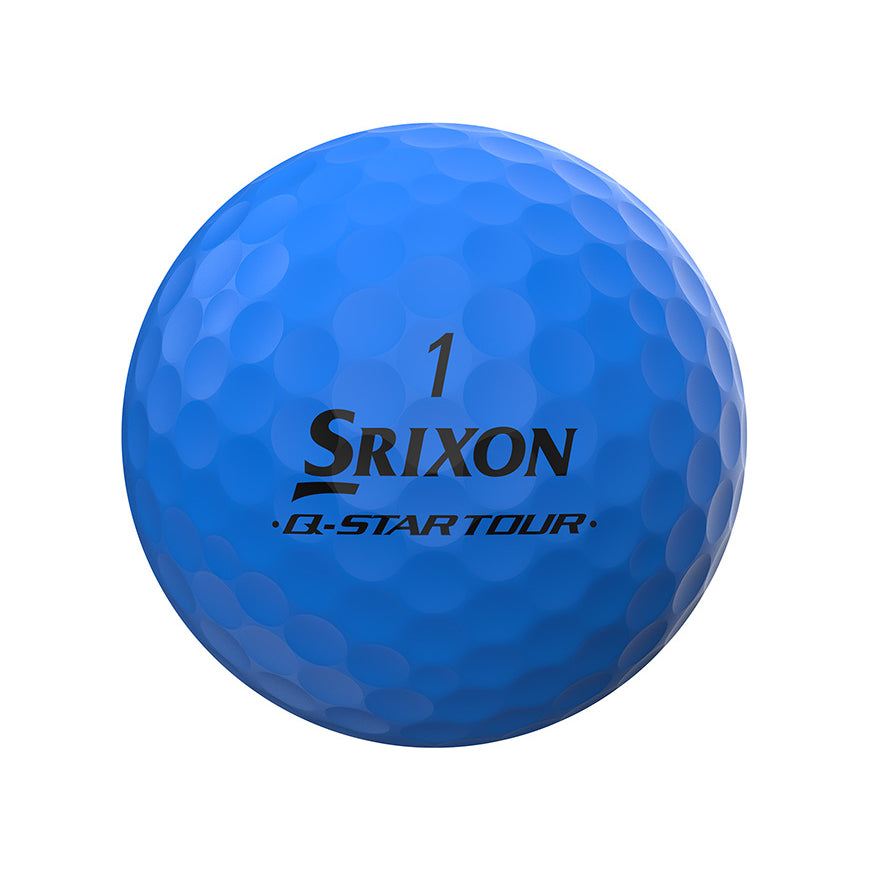 Q-STAR TOUR DIVIDE Golf Balls - Yellow/Blue
