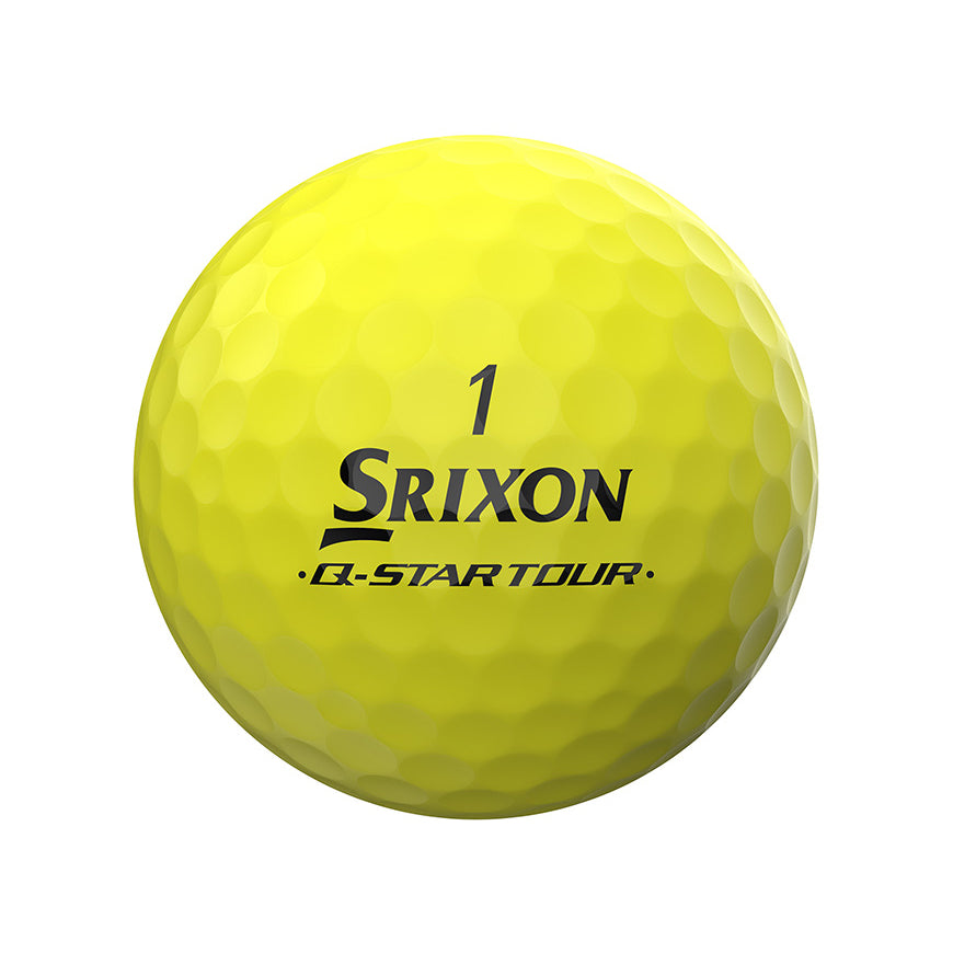 Q-STAR TOUR DIVIDE Golf Balls - Yellow/Blue