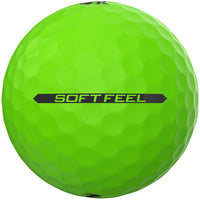 Srixon Soft Feel Brite Golf Balls - Brite Green