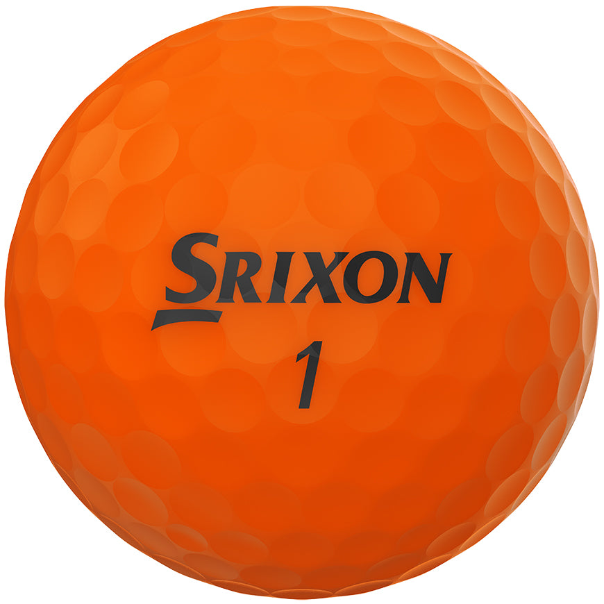 Srixon Soft Feel Brite Golf Balls - Brite Orange