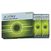 XXIO Rebound Drive Golf Balls - Premium Lime Yellow