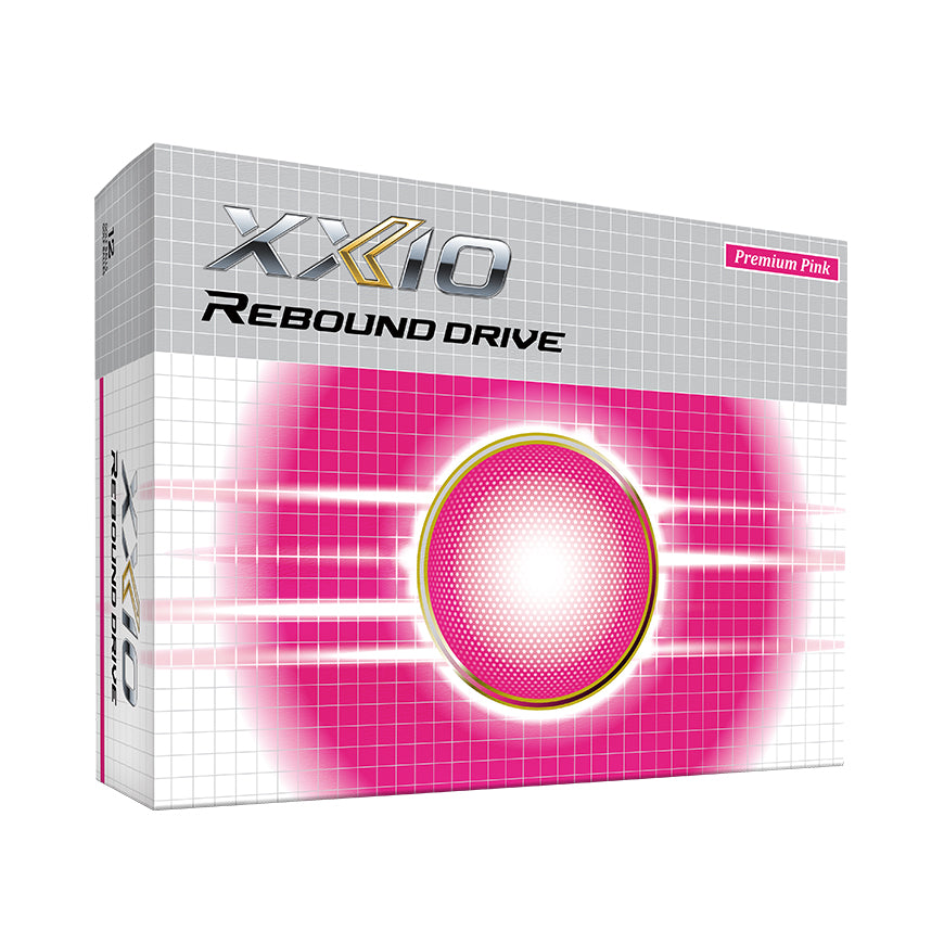 XXIO Rebound Drive Ladies Golf Balls - Premium Pink